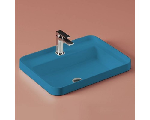 Artceram Fuori Scala Раковина 60х45 см, встраиваемая, с 1 отв.под смеситель,без перелива, цвет: avio. TFL034 38 00 Artceram Fuori Scala Раковина 60х45 см, встраиваемая, с 1 отв.под смеситель,без перелива, цвет: avio. TFL034 38 00