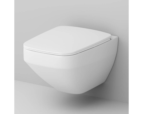 C50A1700SC Унитаз подвесной, безободковый, с быстросъемным сиденьем микролифт C50A1700SC Унитаз подвесной, безободковый, с быстросъемным сиденьем микролифт