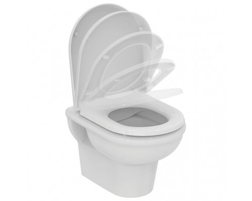 IS R002601 Exacto Унитаз подвесной безободковый Rimless с сидением и крышкой SoftClose R002601