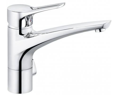 Kludi 39 906 0562 MX Смеситель для кухни 166 мм, с запорным вентилем, 15 л/мин 399060562