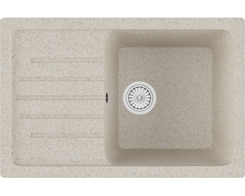 Мойка кухонная Domaci Бьелла DMC-76 бежевая