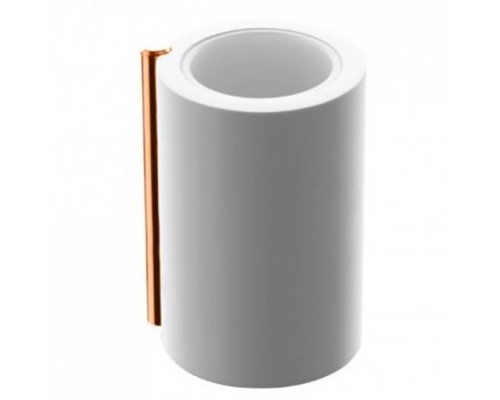 Bertocci Easy Стакан настольный, цвет: белый матовый/розовое золото. 130 0930 5500