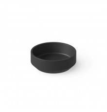 Dea Design Washbasins Раковина 43х43х15см., накладная, без отв., Solid Surface, цвет: Black №16. DD9096 430 16