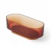 Dea Design Shadow Ванна 170х72х56см., отдельностоящая, Glasstek, прозрачная смола, цвет: Sunset R1. DD8675 1700 R1
