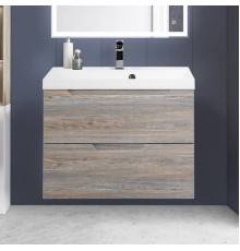 Тумба с раковиной BelBagno Vittoria 70 подвесная, pino