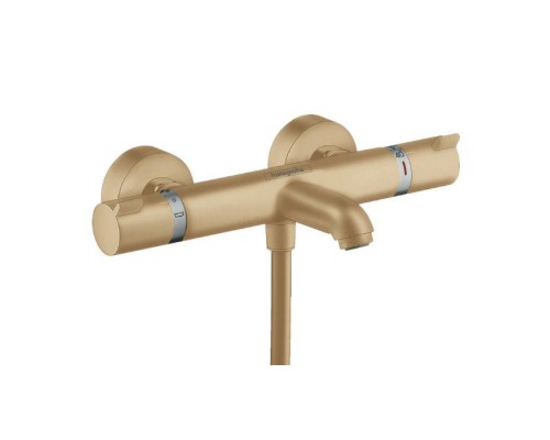 Hansgrohe Ecostat Comfort Смеситель для ванны, термостатический, цвет: шлифованная бронза. 13114140 Hansgrohe Ecostat Comfort Смеситель для ванны, термостатический, цвет: шлифованная бронза. 13114140