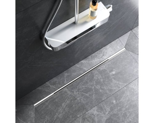 W01SC-S11-100-05SB Трап для душа линейный, универсальный затвор Slim line, 100 см