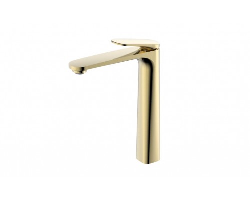 AQM6714BG Imola Смеситель для свободностоящей раковины без донного клапана, Brushed gold AQM6714BG