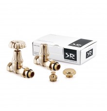 Комплект SR Rubinetterie серия Floral Old Style 1/2 прямой цвет светлое золото K338-1500T000