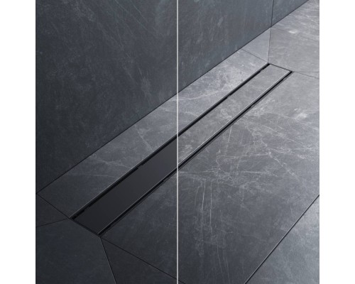 W02SC-U11-070-04BM Трап для душа линейный, универсальный затвор Tile, 70 см W02SC-U11-070-04BM Трап для душа линейный, универсальный затвор Tile, 70 см