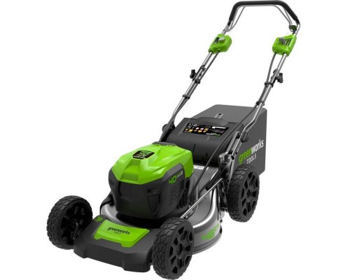 Газонокосилка аккумуляторная Greenworks GD40LM46SP самоходная 40V (АКБ 4 А.ч; ЗУ) Газонокосилка аккумуляторная Greenworks GD40LM46SP самоходная 40V (АКБ 4 А.ч; ЗУ)