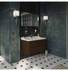 Kerasan Waldorf Комплект подвесной мебели 100см, с 2-мя ящиками Цвет: noce. 4142K1bi/cr*1,  925546