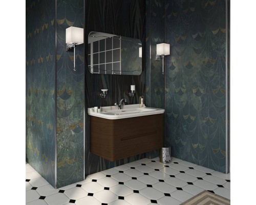 Kerasan Waldorf Комплект подвесной мебели 100см, с 2-мя ящиками Цвет: noce. 4142K1bi/cr*1, 925546 Kerasan Waldorf Комплект подвесной мебели 100см, с 2-мя ящиками Цвет: noce. 4142K1bi/cr*1, 925546