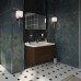 Kerasan Waldorf Комплект подвесной мебели 100см, с 2-мя ящиками Цвет: noce. 4142K1bi/cr*1, 925546