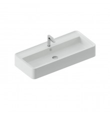 Artceram Rodolfo 100 Раковина накладная 100х45см., с 1 отв., без слив перелива, покр SANIGLAZE, цвет: белый. ROL005 01 34