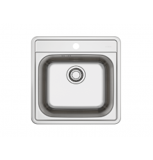 Мойка MORE 20 NAT-90 490 X 500 в комплекте с сифоном