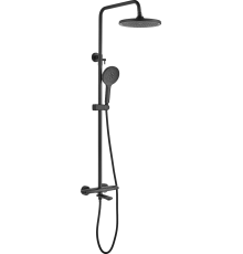 Душевая стойка Rose R3936H черная