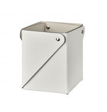 Colombo Adj Стаканчик MIU 8x8хH10.5см., настольный, цвет: белый/панна котта. BADJ104-1016