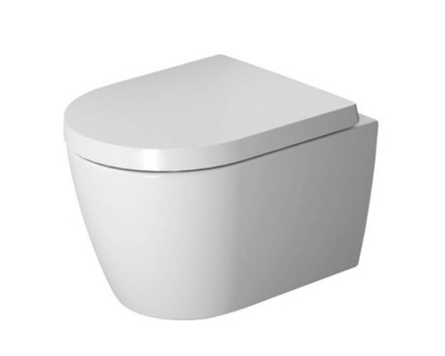 Duravit ME by Starck Унитаз подвесной Compact Rimless без смывного края, с вертикальным смывом, вкл. крепление Durafix, 4,5л., 37x48см, Цвет: Белый. 2530090000 Duravit ME by Starck Унитаз подвесной Compact Rimless без смывного края, с вертикальным смывом, вкл. крепление Durafix, 4,5л., 37x48см, Цвет: Белый. 2530090000
