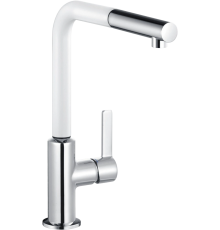 Смеситель для кухни Kludi L-ine S 408519375 белый, хром