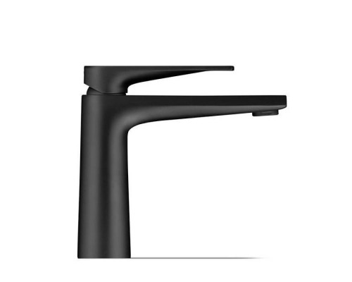 Duravit Tulum by Starck Смеситель для раковины, 1 отв., без донного клапана, цвет: черный матовый. TU1020002046