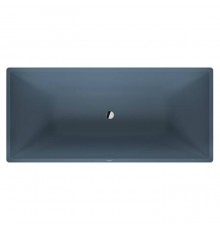 Duravit Vitrium Ванна отдельностоящая 185x85см., с ножками, с2 наклонами для спины, прямоугольная, цвет: синий матовый. 700430HB