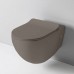 Artceram FILE 2.0 Унитаз подвесной 53х37см, безободковый, с крепежом, цвет: tortora. FLV004 40 00