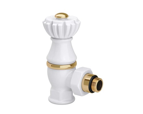 Клапан SR Rubinetterie угловой серияLiberty1/2 х3/4 цвет белый 0325-2000V00A