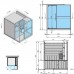Effegibi Logica S Сауна с душем 214x250x226см, пристенная, цвет: Stone. LO 20 03 0001