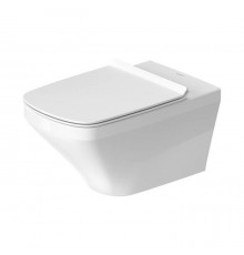 Duravit DuraStyle Унитаз подвесной 62х37см., безободковый, удлиненный, с креплением,  с покрытием WonderGliss, цвет: белый. 25420900001