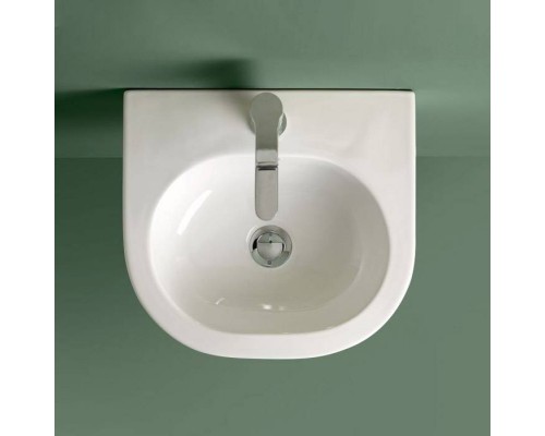 Kerasan Flo Раковина 40х37 см, 1 отв., цвет: белый. 314901*1