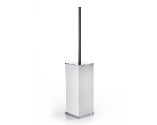 3SC Mood Deluxe White Туалетный ёршик, напольный, композит Solid Surface, цвет: белый матовый/хром . MDW17ASL 3SC Mood Deluxe White Туалетный ёршик, напольный, композит Solid Surface, цвет: белый матовый/хром . MDW17ASL
