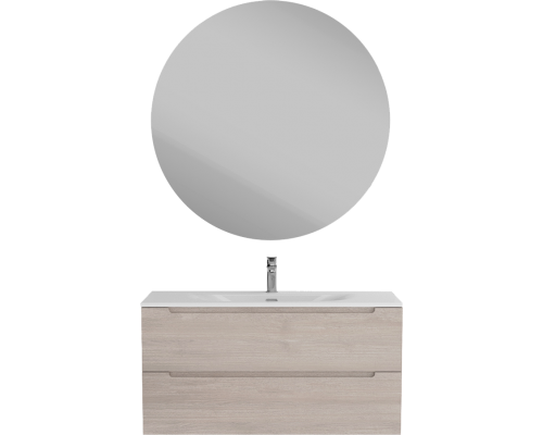 Мебель для ванной комнаты BelBagno Etna 100 rovere grigio, раковина BB-8099-120-2