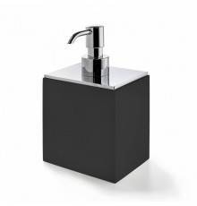 3SC BeMood Black Дозатор настольный 10хh16,5х8 см, цвет: черный/хром. BEMN01DASL