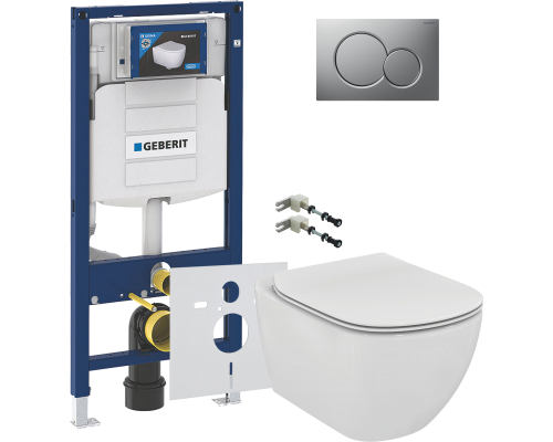 Комплект Унитаз подвесной Ideal Standard Tesi T354601 с микролифтом + Крепления Geberit Duofix 111.815.00.1 к стене + Шумоизоляция 156.050.00.1 + Инсталляция UP 320 111.300.00.5 + Кнопка Sigma 01 115.770.JQ.5 лакированная, матовый хром Комплект Унитаз подвесной Ideal Standard Tesi T354601 с микролифтом + Крепления Geberit Duofix 111.815.00.1 к стене + Шумоизоляция 156.050.00.1 + Инсталляция UP 320 111.300.00.5 + Кнопка Sigma 01 115.770.JQ.5 лакированная, матовый хром