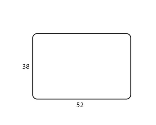 ADJ Прямоугольный плейсмат, 52x38 см., цвет: коньяк/бордо. 1002.09/30 ADJ Прямоугольный плейсмат, 52x38 см., цвет: коньяк/бордо. 1002.09/30