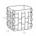 ADJ Корзинка Shlesser, 13x13xH17 см., цвет: капучино/шоколад