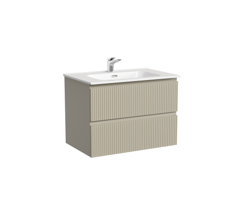 Тумба с раковиной Sancos Snob T 70, beige soft, раковина CN7007