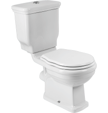 Унитаз-компакт BelBagno Boheme BB115CPR крышка BB115SC с микролифтом, бачок BB115T