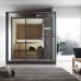 Effegibi Logica S Сауна с душем 214x250x226см, угловая DX, цвет: Soft Sand. LO 20 01 0007