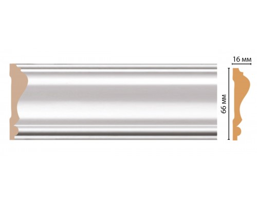 Молдинг DECOMASTER D022-114ДМ (66*16*2400мм) Молдинг DECOMASTER D022-114ДМ (66*16*2400мм)