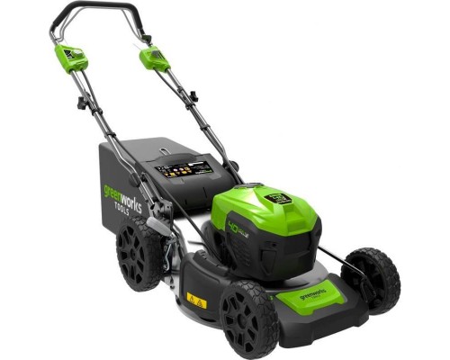 Газонокосилка аккумуляторная Greenworks GD40LM46SP самоходная 40V (АКБ 4 А.ч; ЗУ) Газонокосилка аккумуляторная Greenworks GD40LM46SP самоходная 40V (АКБ 4 А.ч; ЗУ)