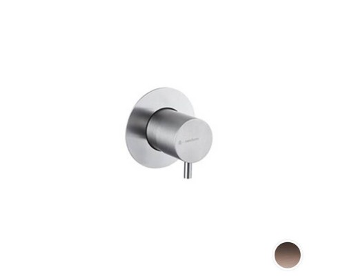Newform X-STEEL 316 Смеситель для душа, встраиваемый, переключателя/запорного вентиля, цвет: PVD Brushed copper bronze. 67671EX.59.067 Newform X-STEEL 316 Смеситель для душа, встраиваемый, переключателя/запорного вентиля, цвет: PVD Brushed copper bronze. 67671EX.59.067