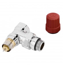 Клапан Danfoss RA-NCX угловой, хромированный 013G4247