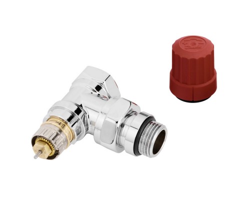 Клапан Danfoss RA-NCX угловой, хромированный 013G4247