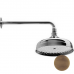 CISAL Shower Верхний душ D210 мм Easy Clean с настенным держателем L270 мм, цвет: бронза. DS01340127 Акция