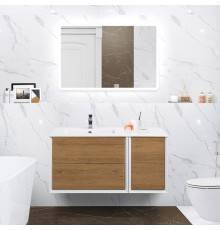 Мебель для ванной комнаты Cezares Bellagio 106 L rovere tabacco