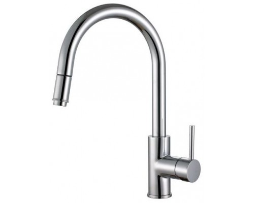 Alv 1129021 Delos-P Смеситель для кухни 194 мм, выдвижной ∩ излив 1129021