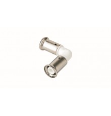 Угольник-прес 90° Henco 20x20 белого цвета. 1PKW-2020