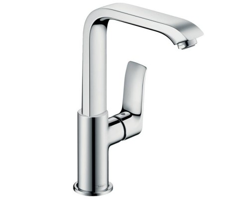 Hansgrohe Metris Смеситель для раковины, 1 отв., цвет: хром. 31087000